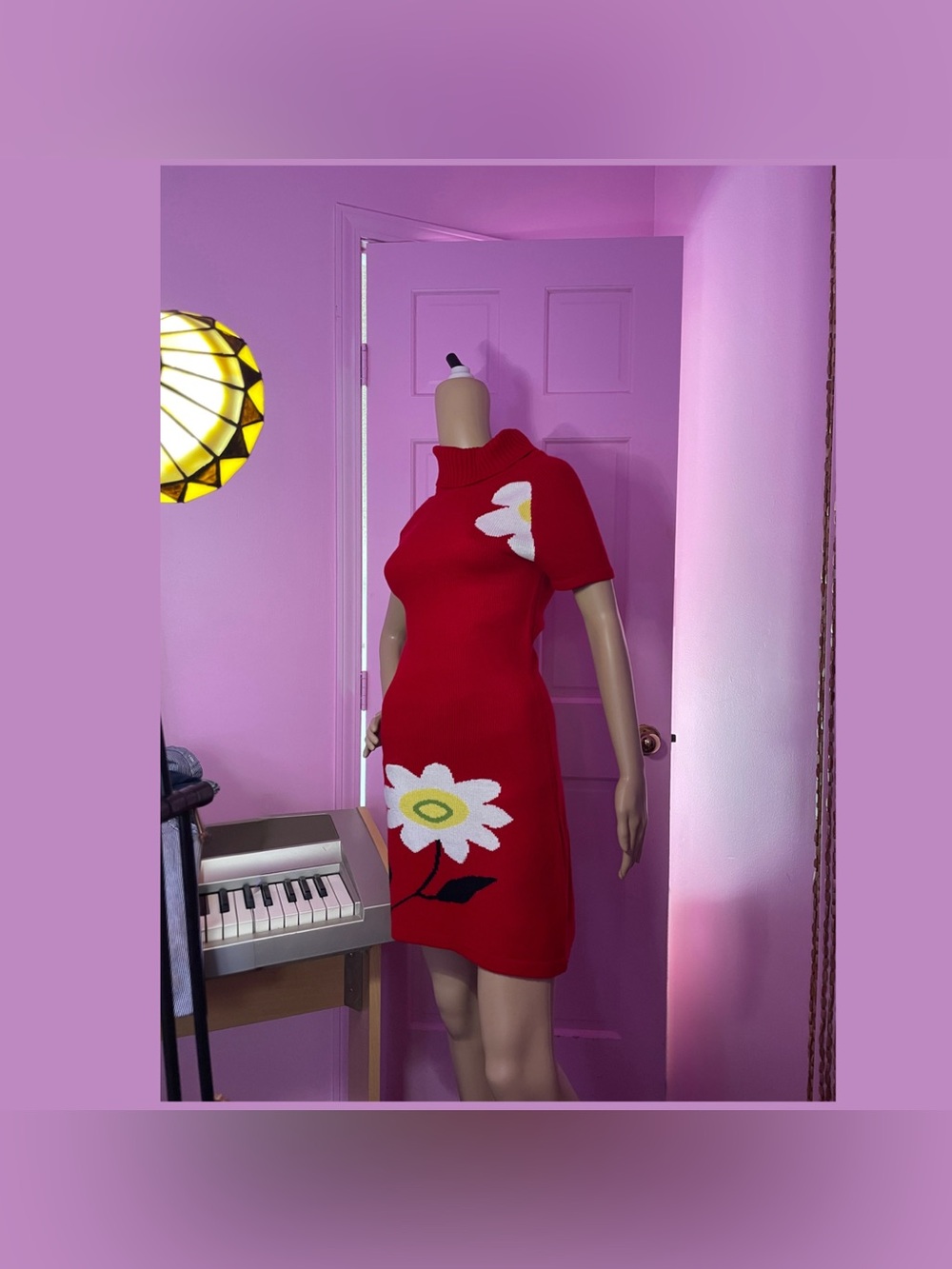 vintage knit dress